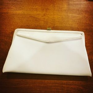 $ 15 Vintage Clutch (white)